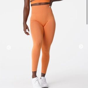 NVGTN Burnt Orange NV Seamless Leggings, Medium (Used)